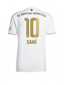 Bayern Munich Leroy Sane #10 Auswärtstrikot 2022-23 Kurzarm